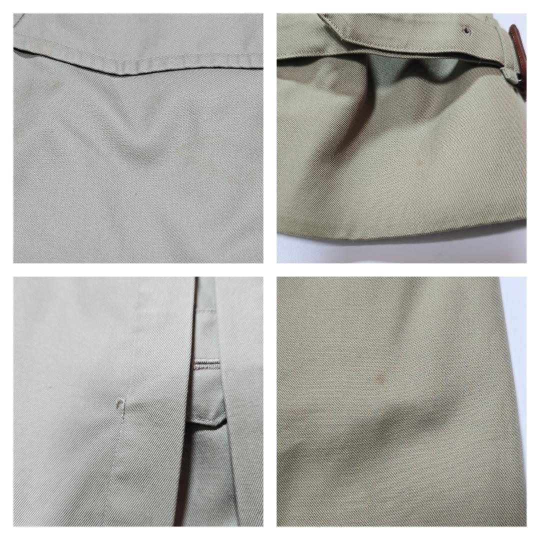 Burberrys' トレンチコート ウールライナー ダブルブレスト 玉虫色