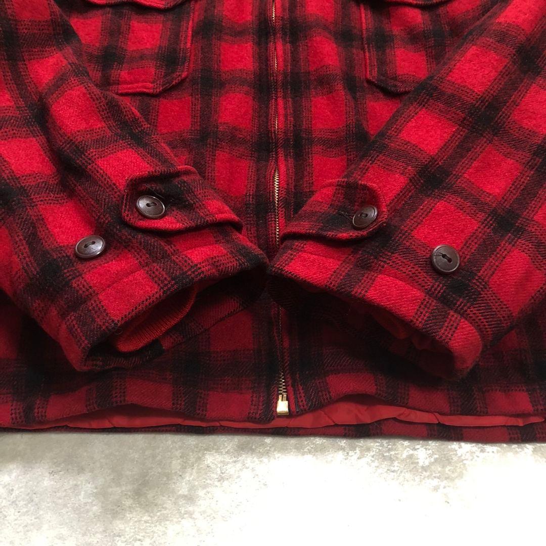 70s-80sヴィンテージUSA製ウールリッチドリズラージャケットTALON