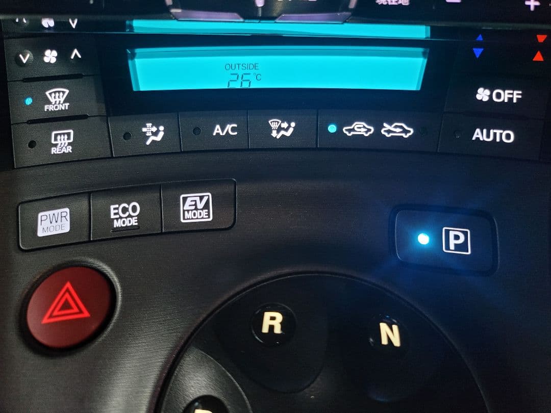 プリウス30 後期 エアコンパネル インナーパネルセット