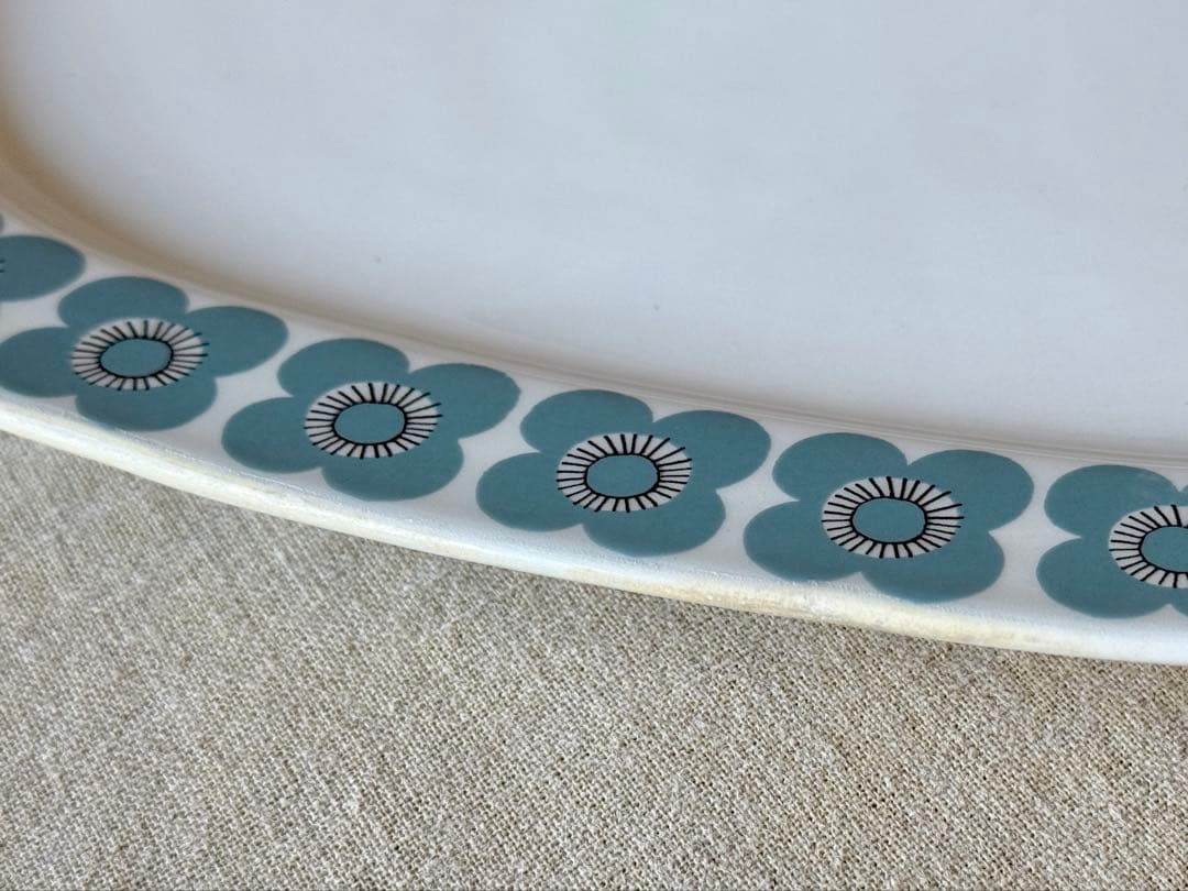 ARABIA vintage Veera オーバルプレート(30cm)