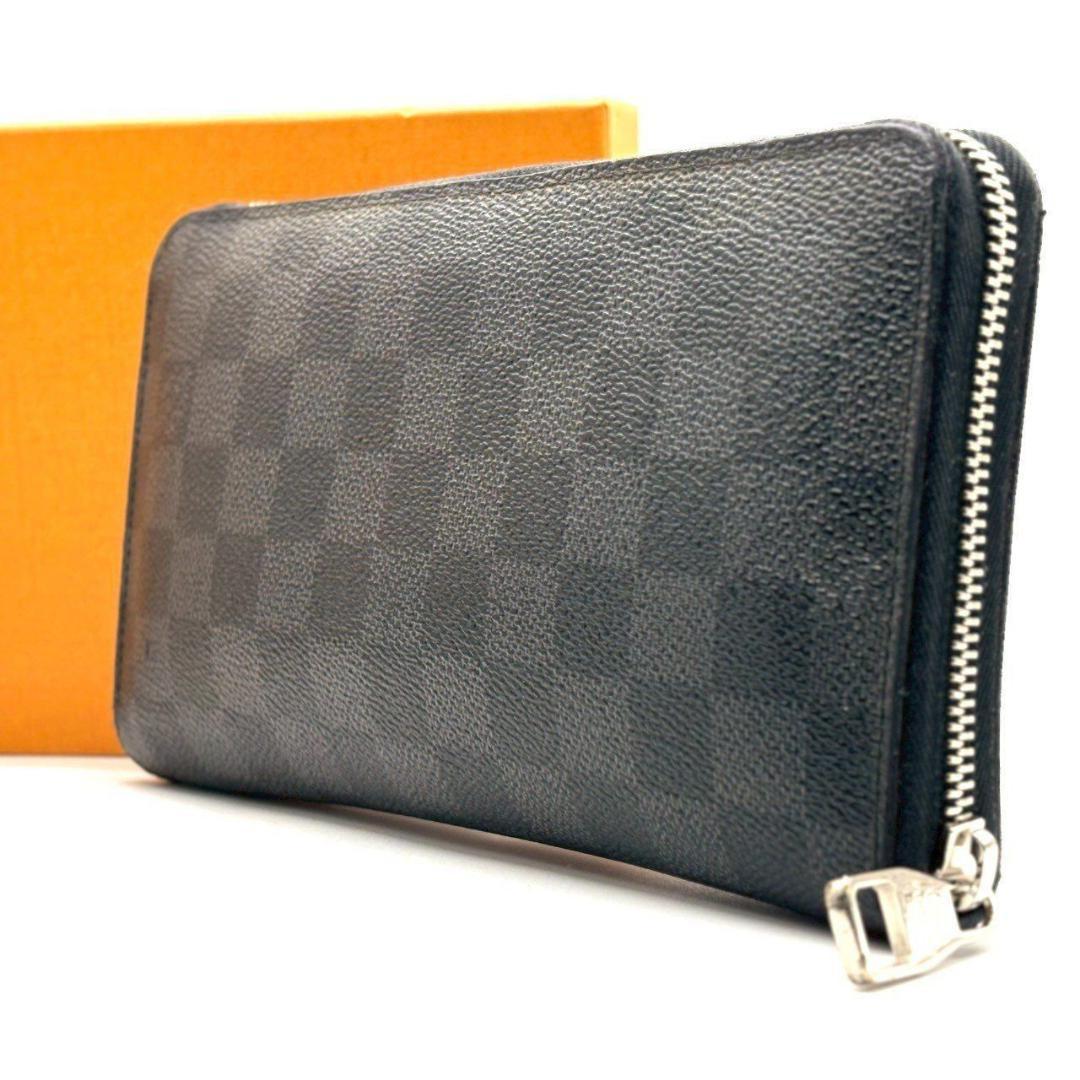 う*ん様 ルイヴィトン 長財布 ジッピーオーガナイザー ダミエグラフィット メン