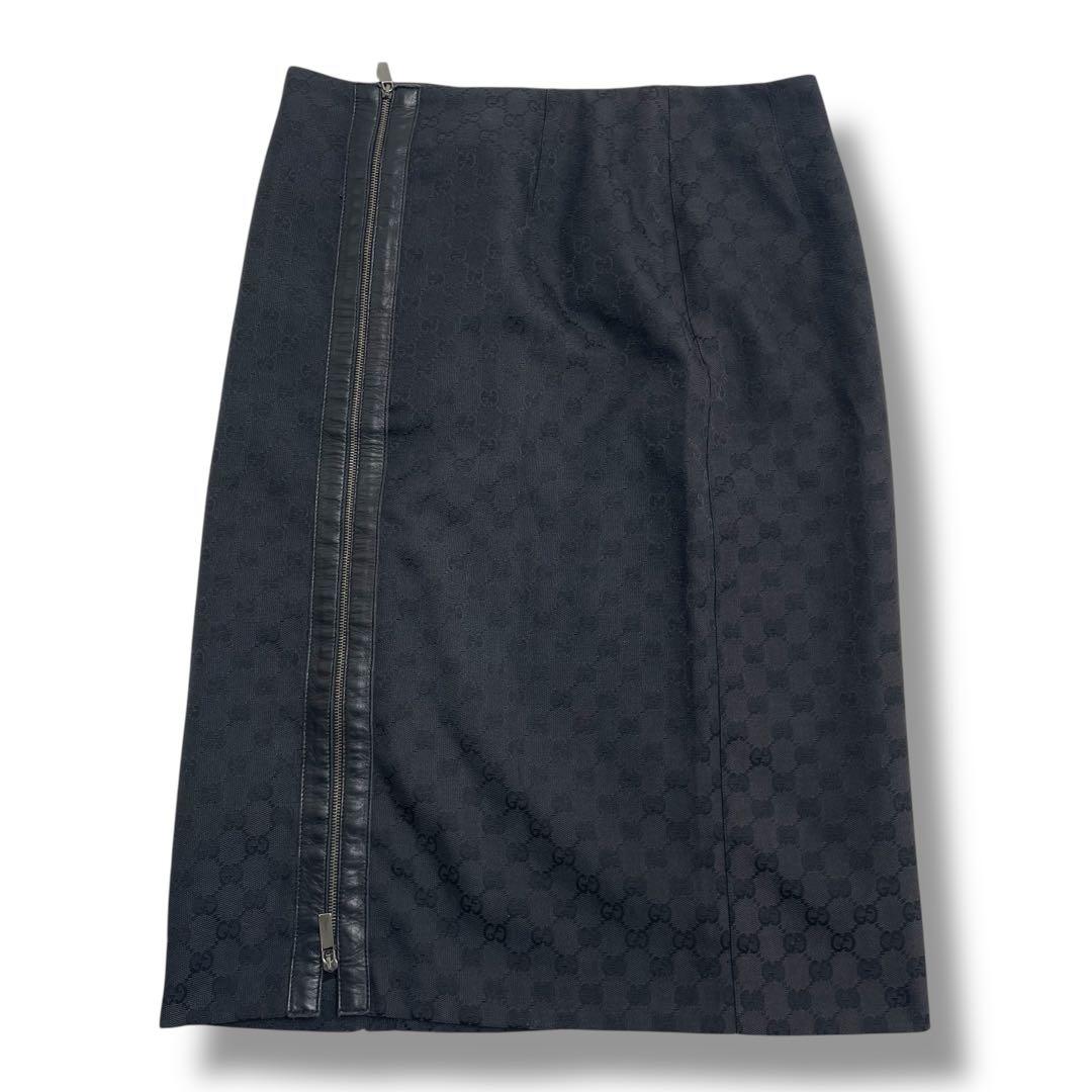 【美品】GUCCI グッチ ggロゴ スカート tom ford トムフォード期