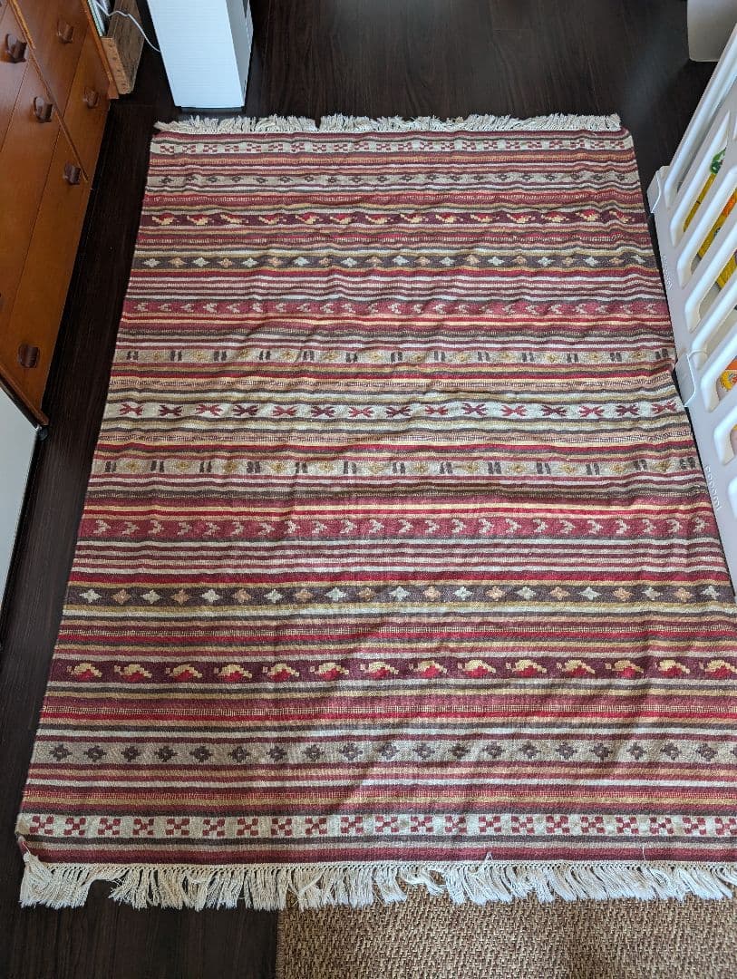 お値下げ IKEA KATTRUP ラグ ビンテージ 200cm×135cm