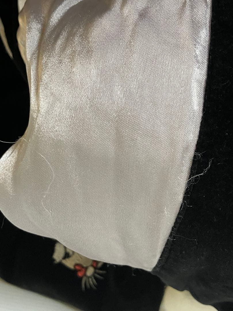 ヒューストン　スカジャン　別珍　白虎 龍　L