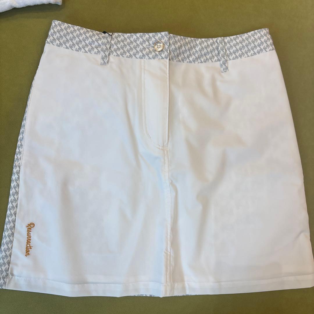 レザレクション ホワイトスカート レディース ゴルフ