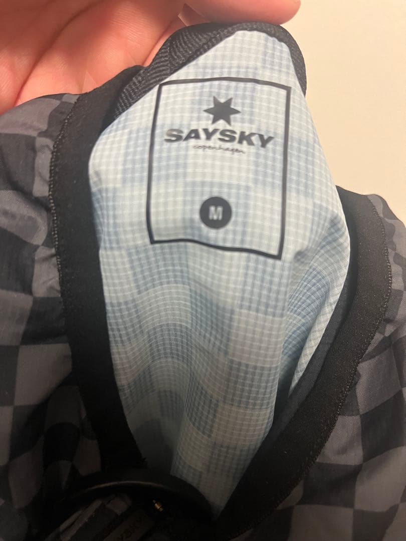 SAYSKY ランニングウェアハーフジップジャケット メンズM