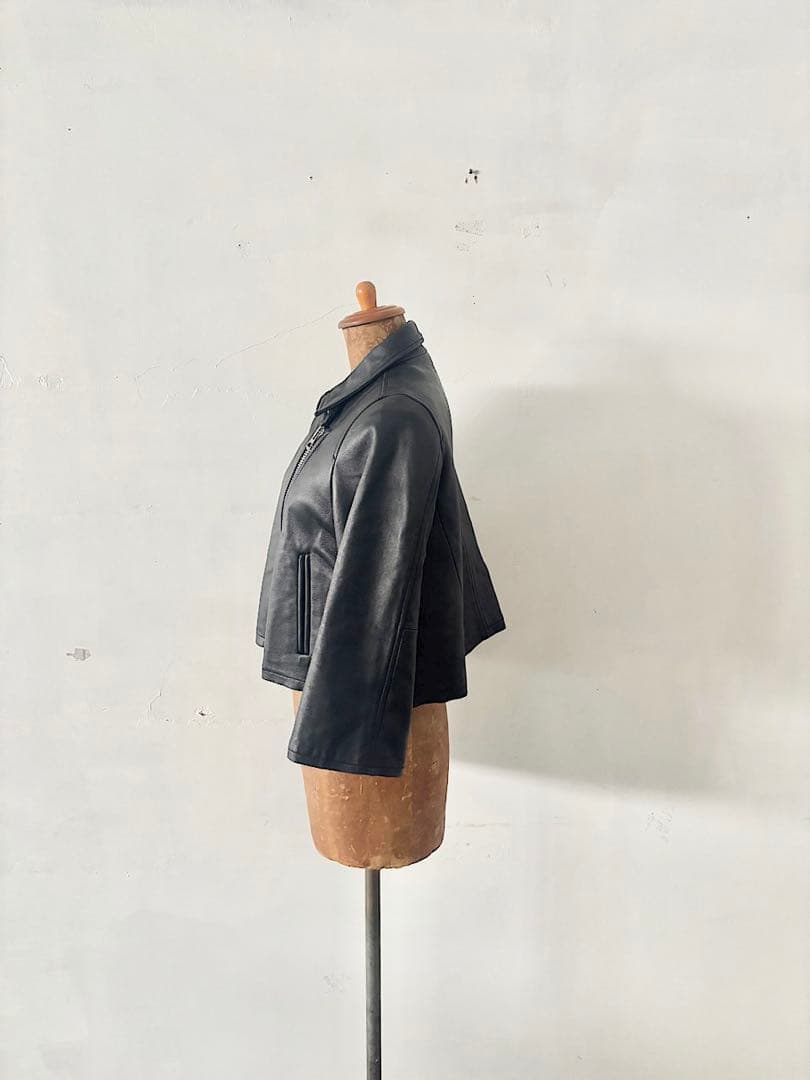 JOUNAL STANDARD LUXE　シープスキンレザーショートライダース