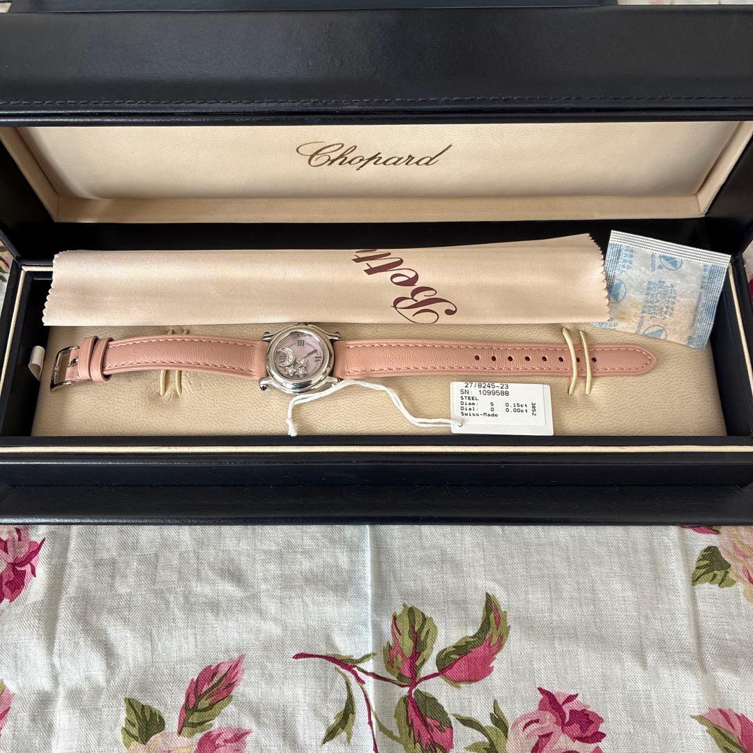 ☆ショパール ハッピースポーツ ムーンスター レディース 腕時計