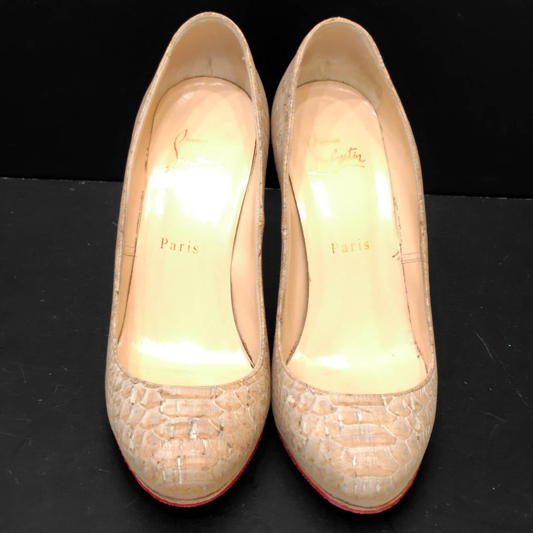 Christian Louboutin ハイヒール ベージュ MH308