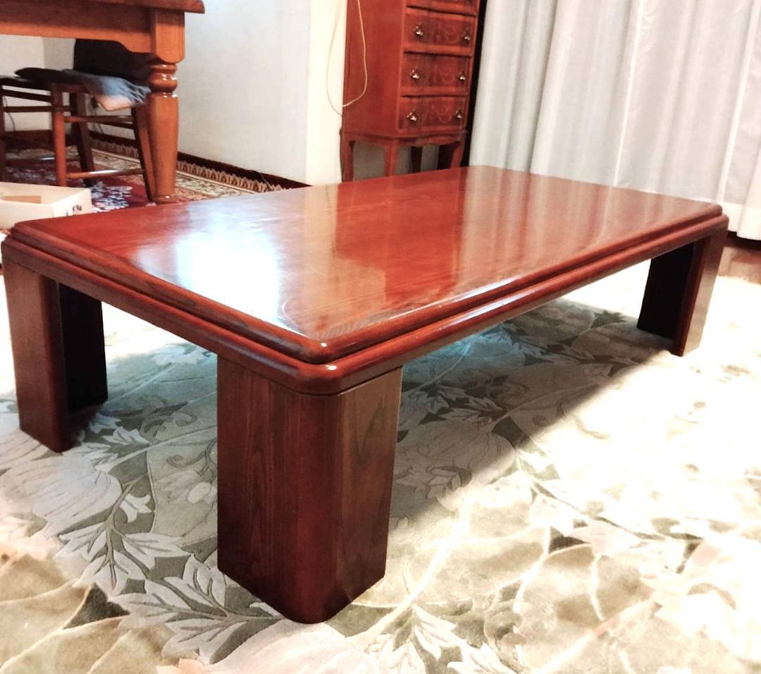 座卓　幅134.5cm 天然木