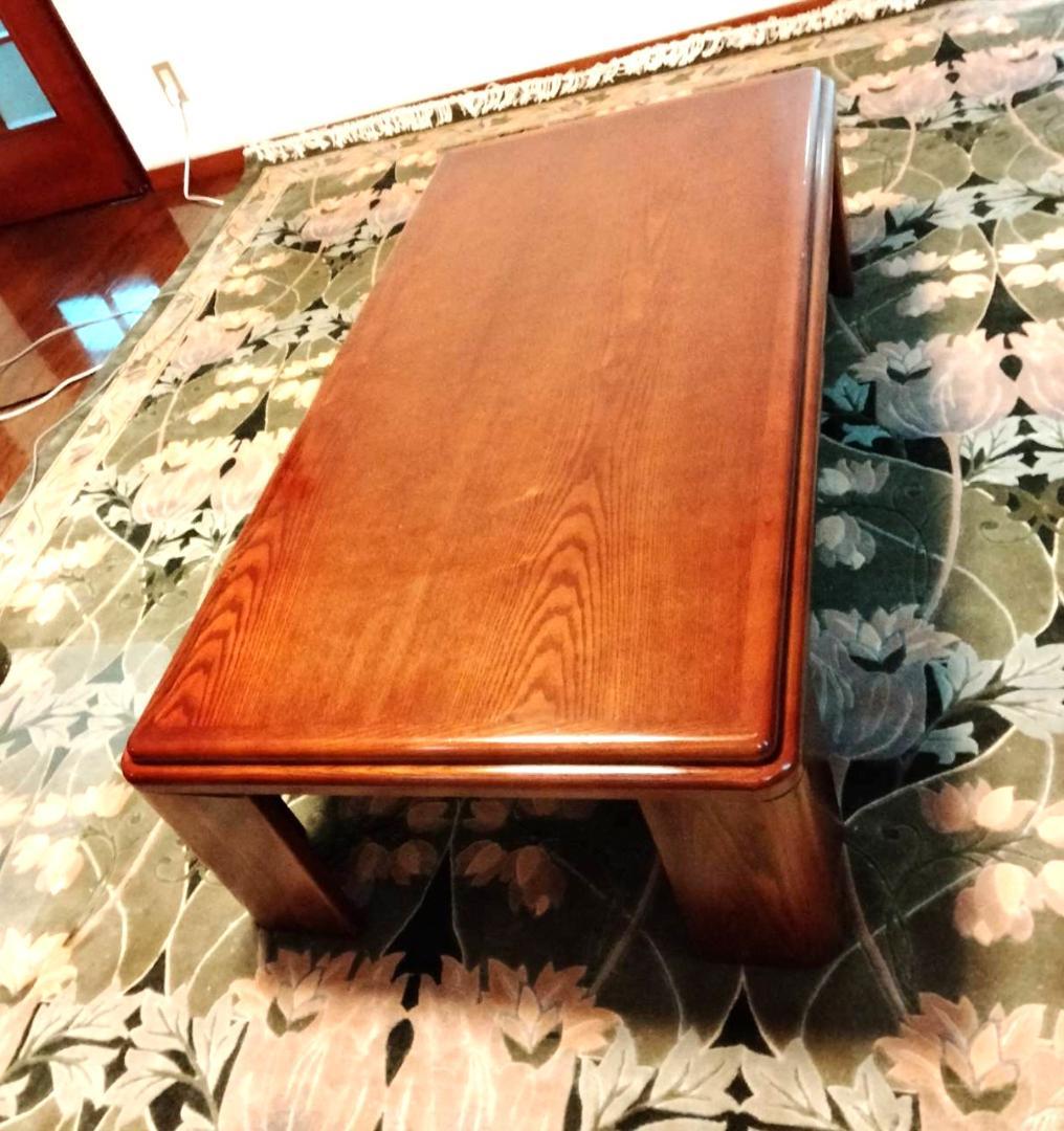 座卓　幅134.5cm 天然木