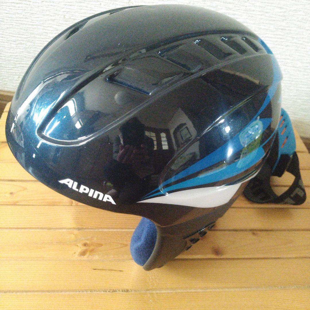 アルピナ　スキーヘルメット　51〜55サイズ ゴーグル