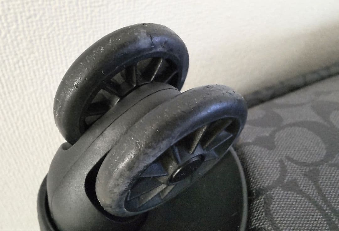 美品✨COACH/コーチ大型キャリーケース✨ガーメントケース＆ポーチ付き◆訳あり