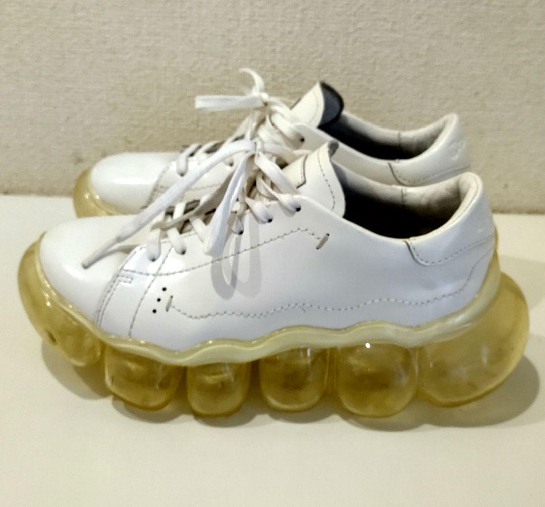 【訳あり】グラウンズ ジュエリーカウレザー スニーカー