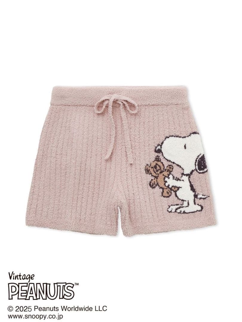 【PEANUTS】SNOOPY×BEAR ジャガードプルオーバー&ショートパンツ