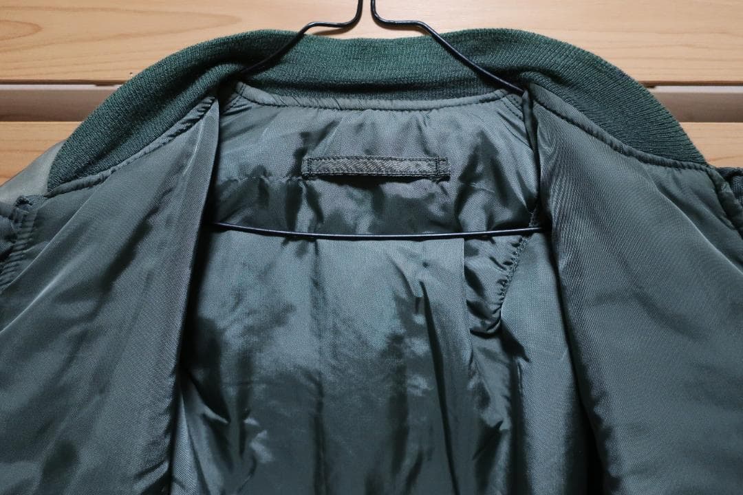 ALPHA アルファ USA製 80s MA-1 グランドクルー Mサイズ