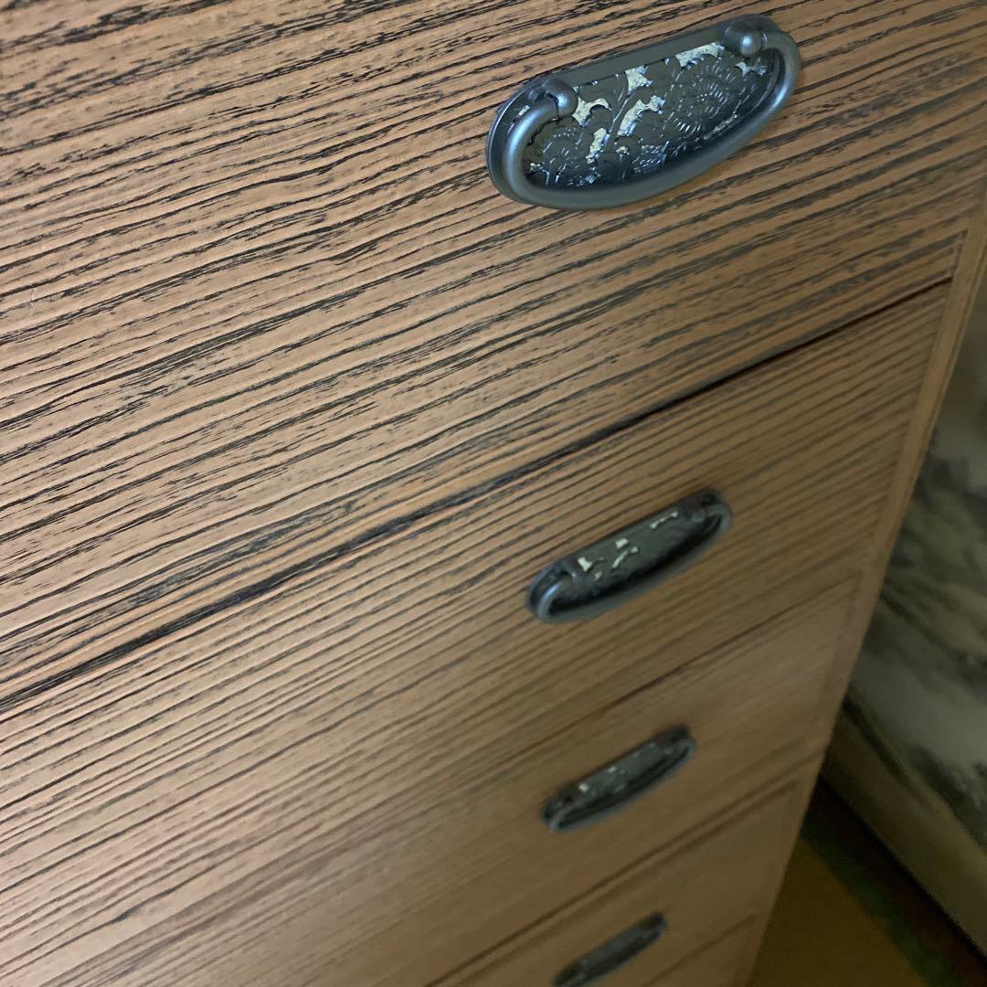 箪笥 婚礼箪笥 古道具 桐 収納家具 インテリア ①