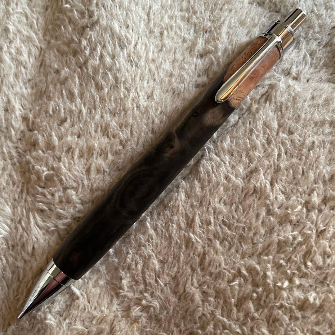 極上　黒壇　シャープペンシル