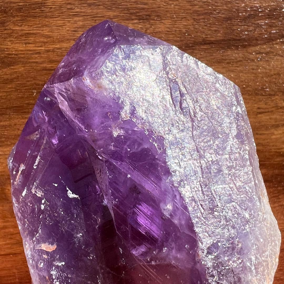 ✮超レア✮極上別格品✮ボリビア産 ファントム アメジスト 六角柱 天然石 原石