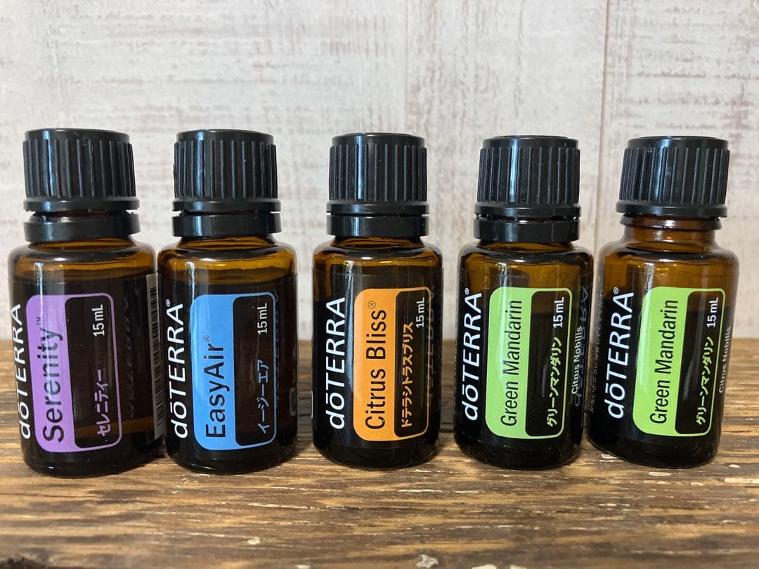 ♡くまぴ♡　ドテラエッセンシャルオイル　ボックスセット　ローズタッチ付