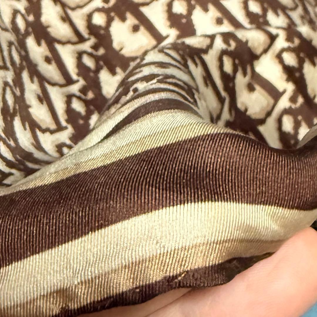 Christian Dior シルクスカーフトロッター柄【説明文必見】