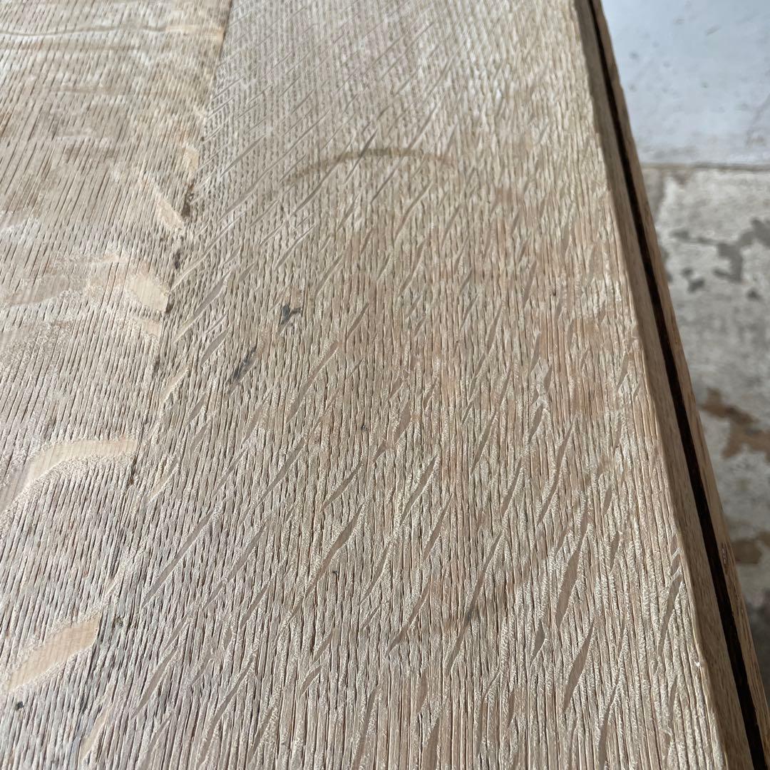 noonゲートレッグテーブル ドロップリーフテーブル 剥離