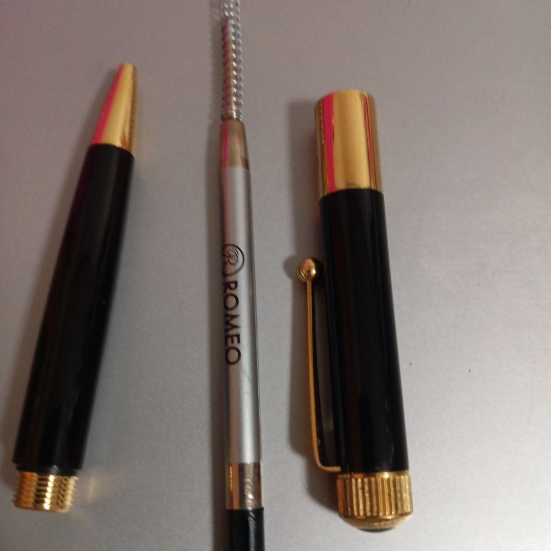 ロメオ　ナンバー3 ボールペン　ROMEO No.3 細軸　ゴールドクリップ