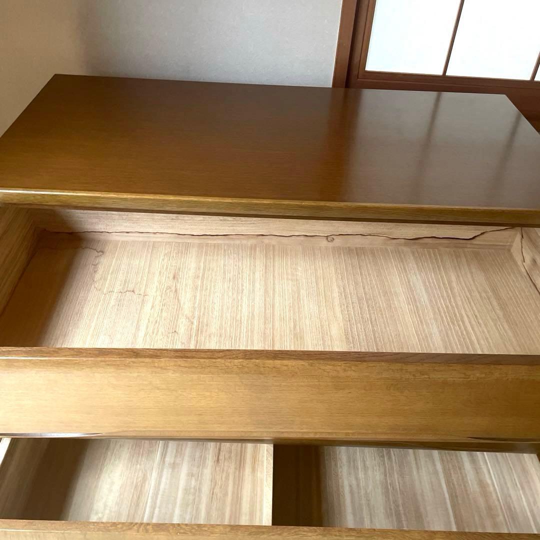【美品】カリモク karimoku チェスト タンス 3段 木製 収納家具 国産