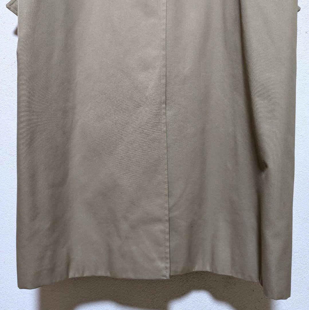 美品 英国製 80s バーバリー ステンカラーコート メンズ C84C