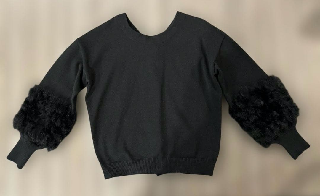 YAMADAYA FENNEL 前後2wayニット リアルラビットファー