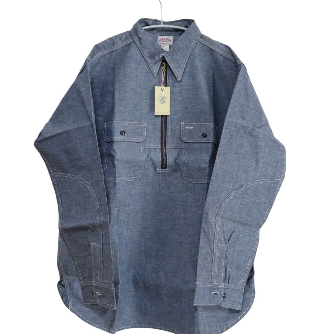 N-390 デッド　8hour union シャンブレーシャツ　旧マッコイ　16