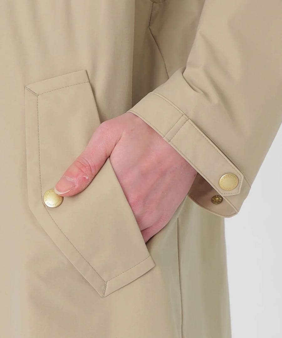 最終価格　新品　ストレッチロングマウンテンパーカー　ブルーレーベル　３６