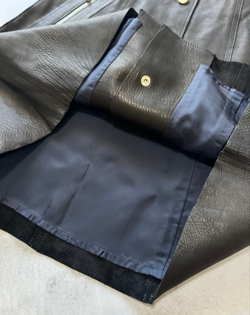 新品タグ付 ✨マディソンブルー レザー スカート 定価15万