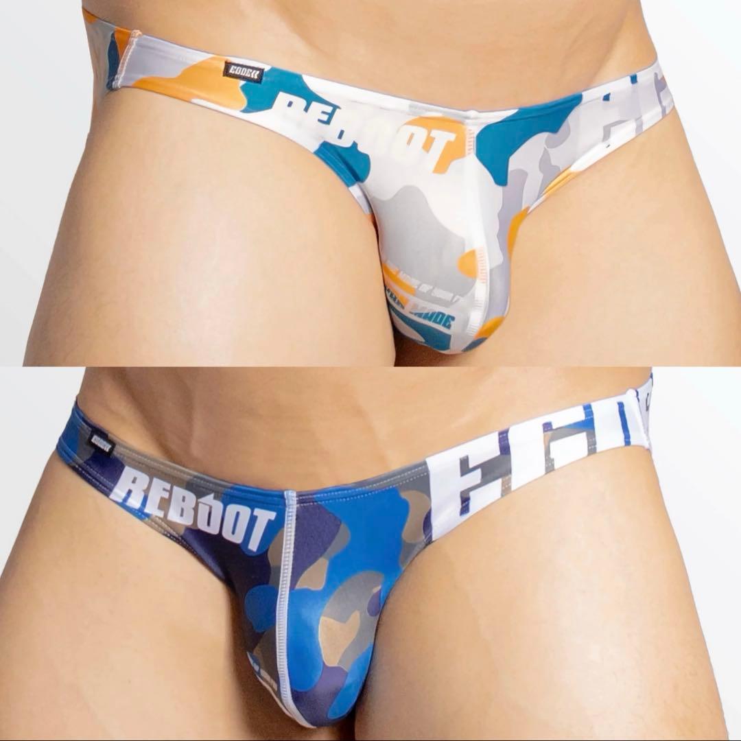 EGDE エッジ　REBOOT CAMO リブート　ビキニ　カモフラ　M