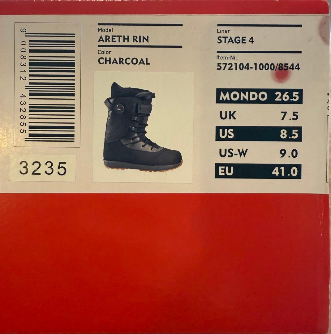 DEELUXE ARETH RIN 26.5cm カスタムサーモインナー