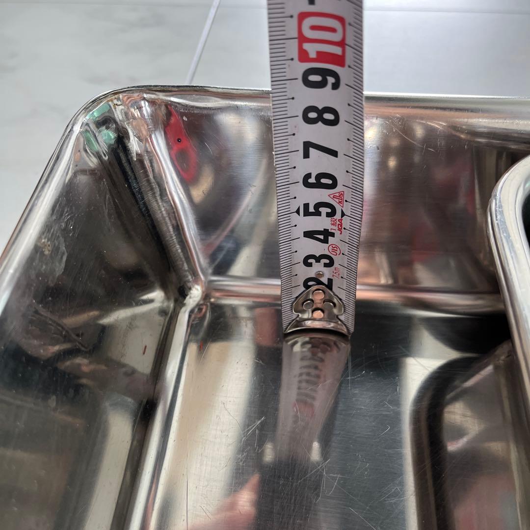 ステンレス製 深型組バット 業務用　まとめ売り