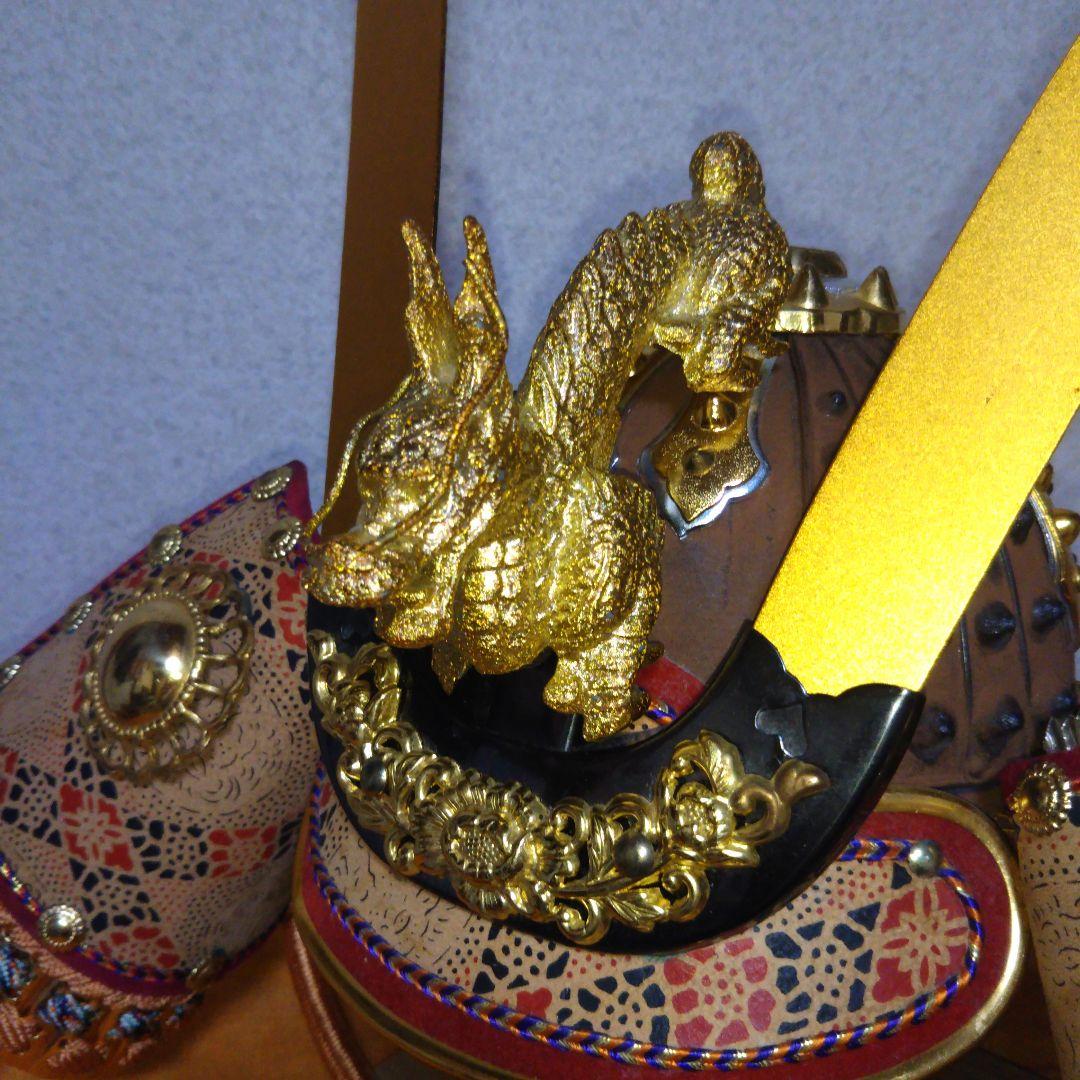 特製 御飾兜 龍玉作 美濃 極上25号兜 木製収納箱付き