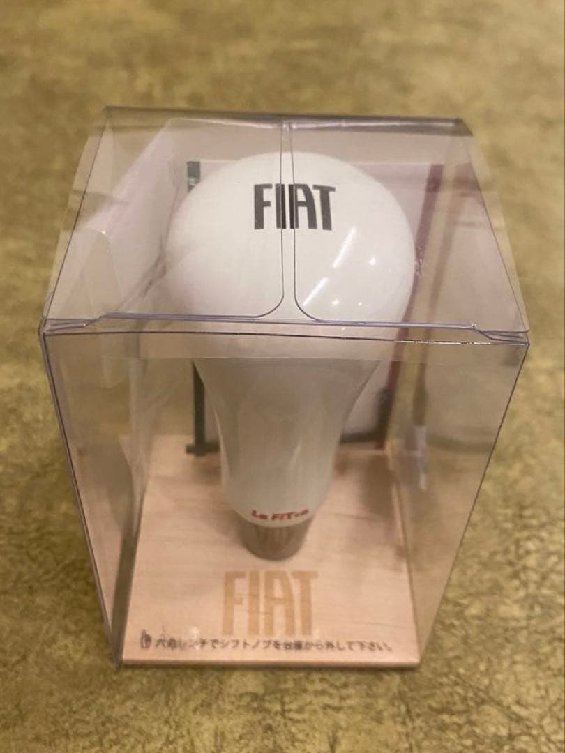 美品！FIAT シフトノブ La FIT+a ホワイト