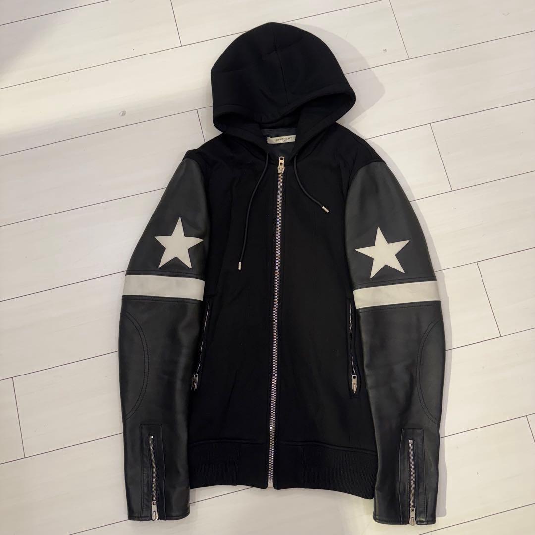 GIVENCHY ジバンシー スターパッチ ラムレザー 46サイズ