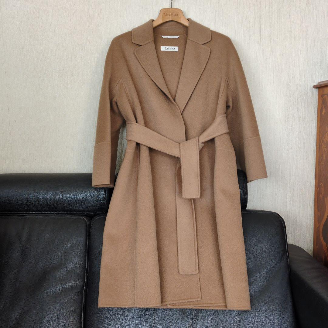 専用です。23AW マックスマーラ　ARONA ロングコート QRコード付き