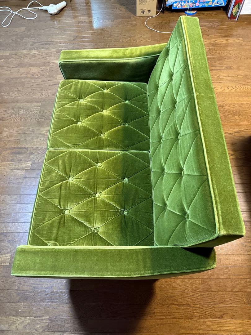 【バイカー！】カリモク60 ロビー チェア 2シーター