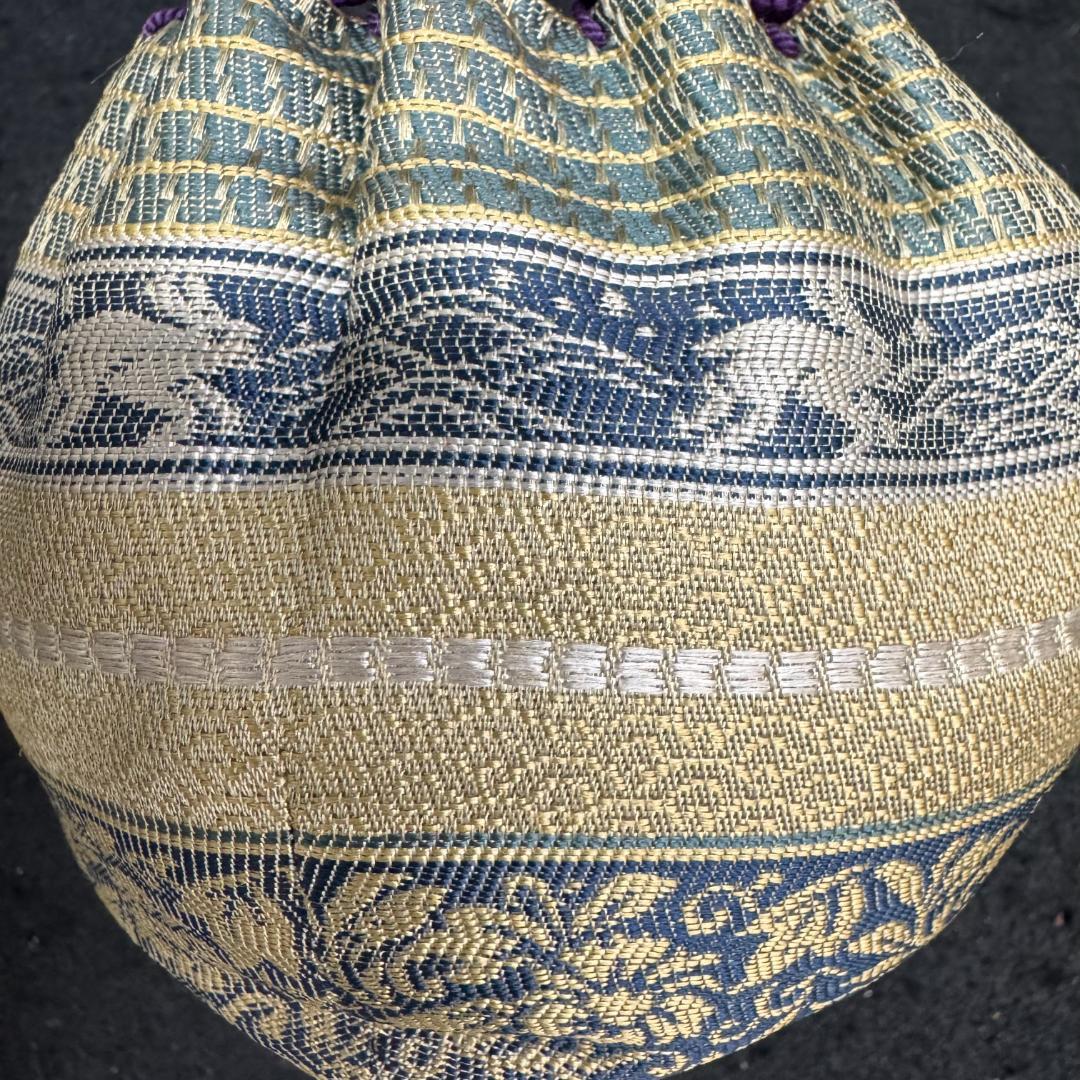 茶道具茶入　 膳所焼　陽炎園造　大海茶入