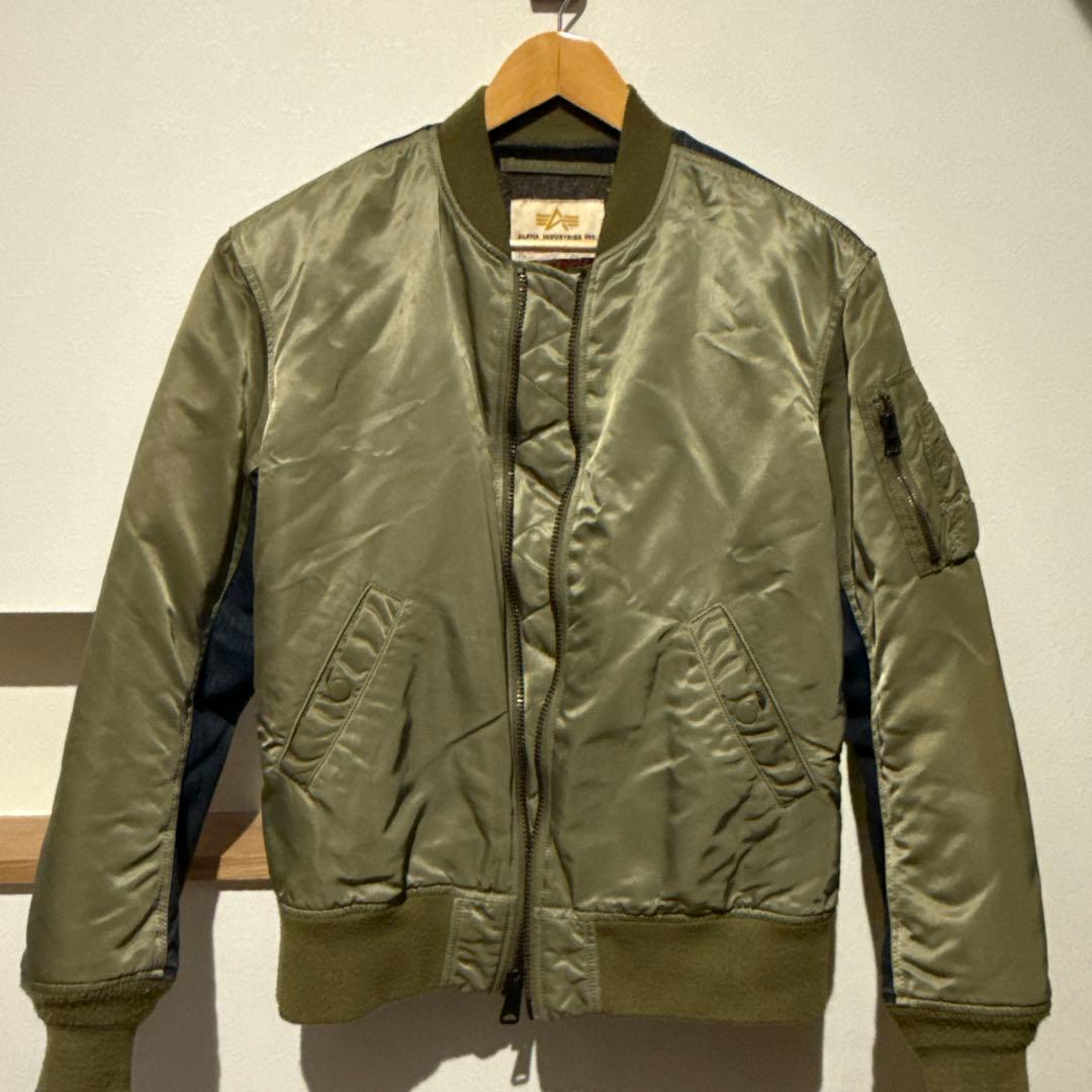 ALPHA INDUSTRIES MA-1 LEE コラボ商品