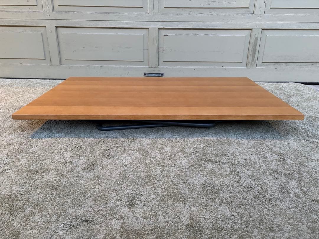 無印良品 木製折りたたみテーブル 幅120 オーク材突板 取説あり 廃番