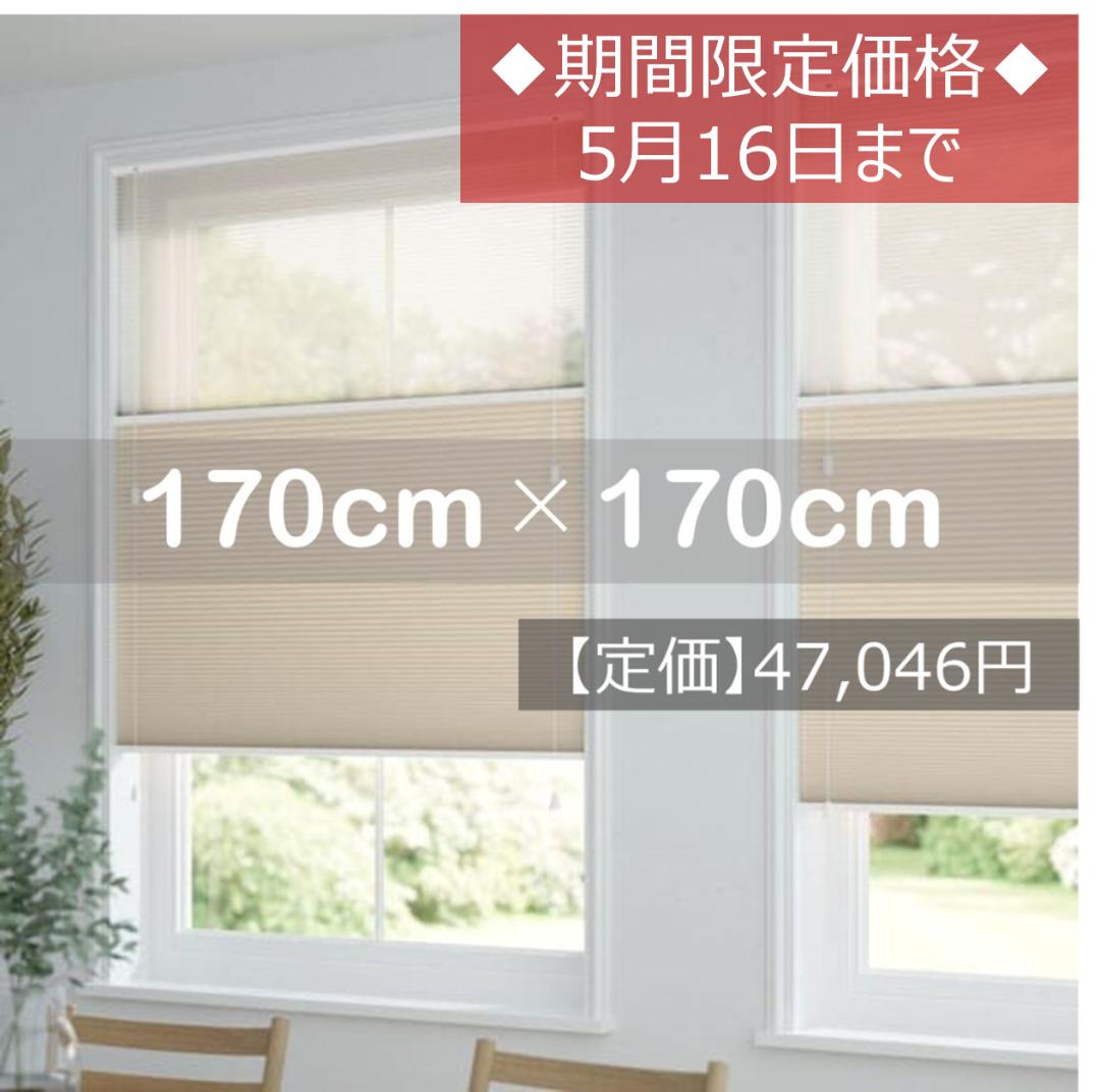 ツインハニカム シアーベージュ シェード