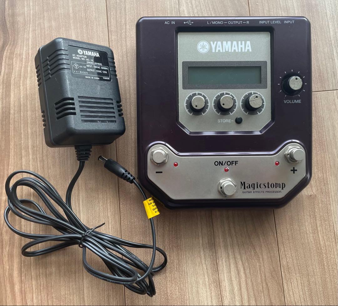 アコギエフェクターYAMAHA Magicstomp パッチ書換え日本未発売品