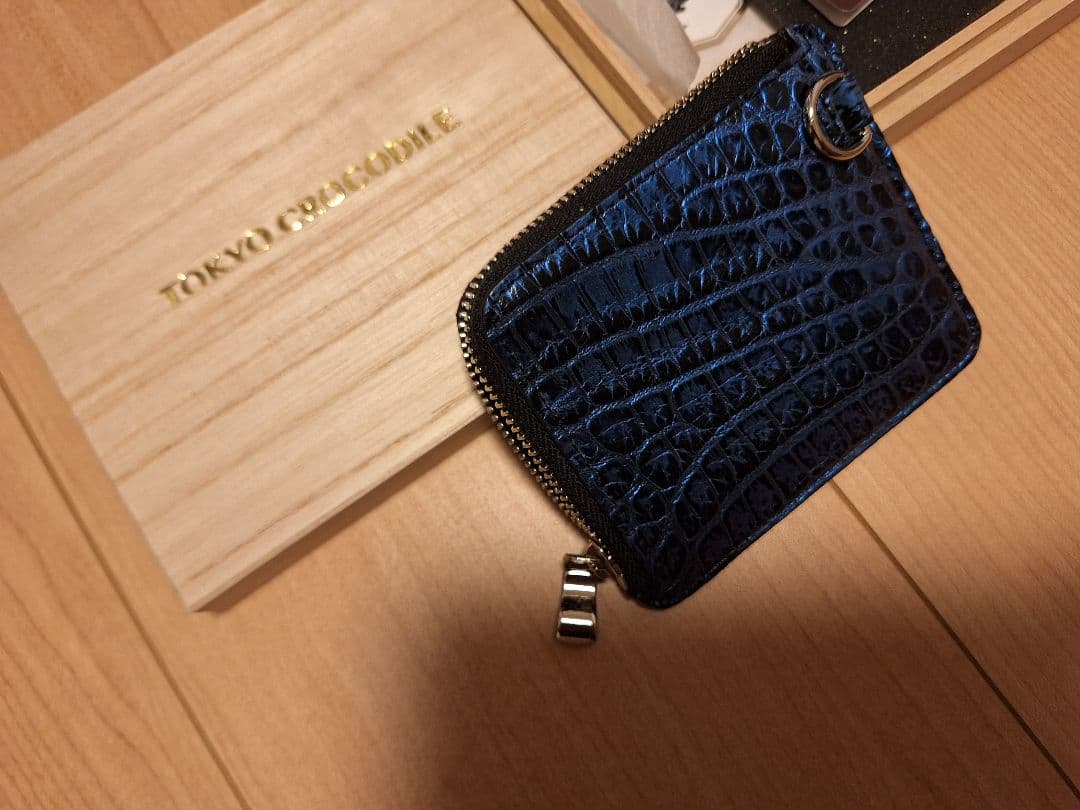 TOKYO CROCODILE 青 クロコダイル ケース