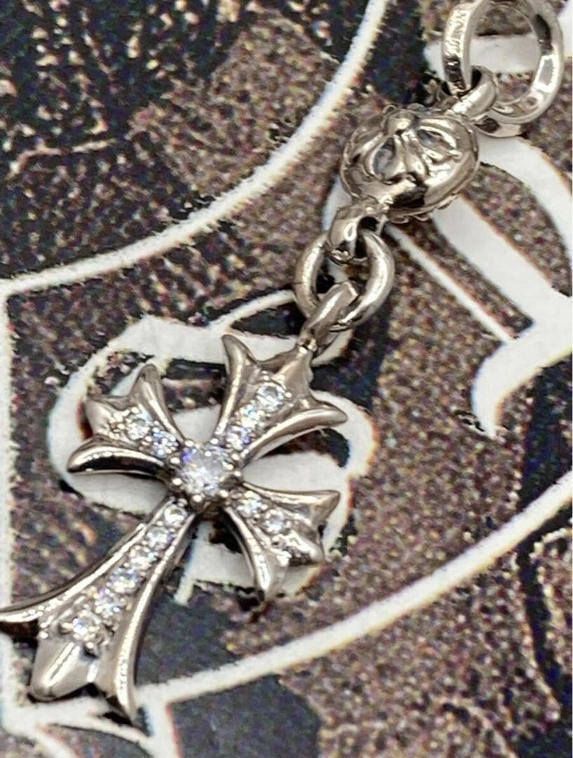 d*n様 クロムハーツ ワンボールタイニーCHクロスチャー ムシルバー 新品未使