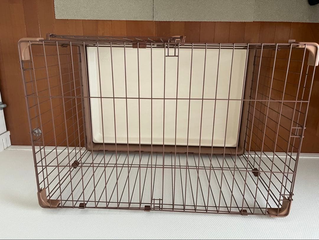 リッチェル　ブラウン犬用ケージ