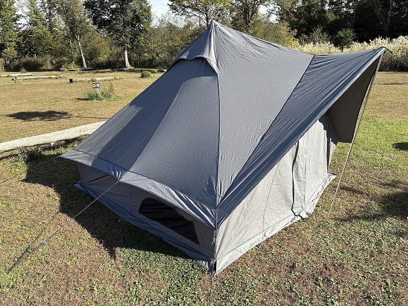 DOD　ショウネンテントＴＣ　グレー　社外グランドシート付き